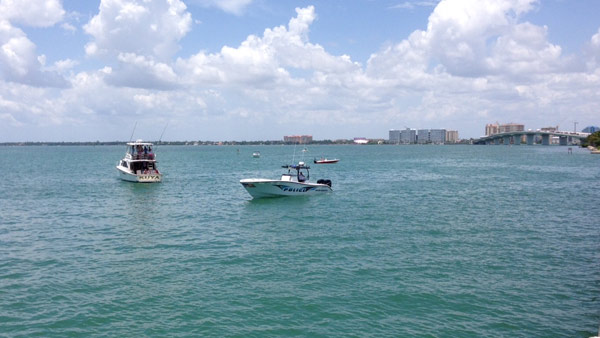 SPD shared this photo from the scene where the diving accident happened.