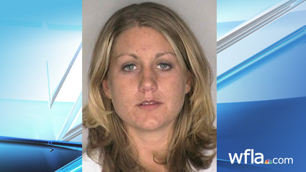 Allison Huffman, previous arrest photo courtesy Hillsborough County Jail