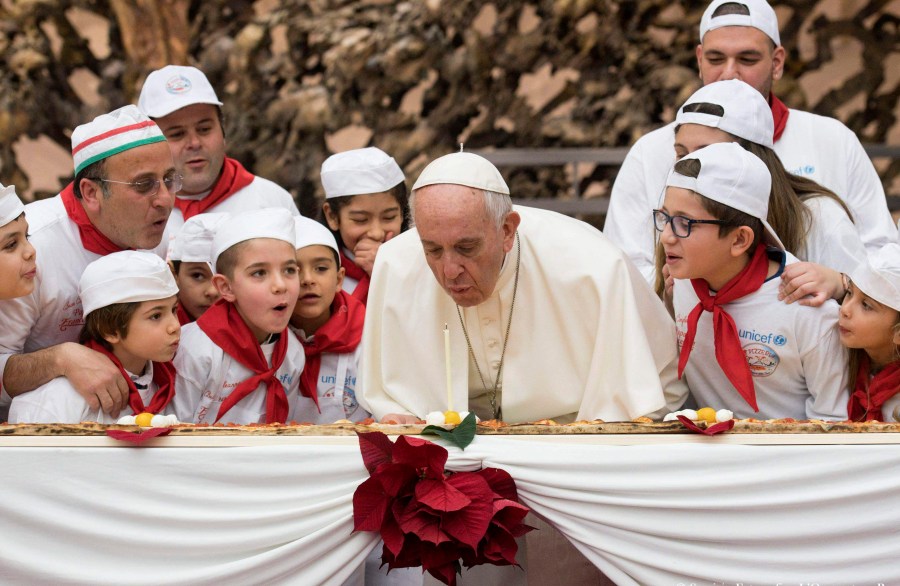 APTOPIX Vatican Pope Birthday_520814