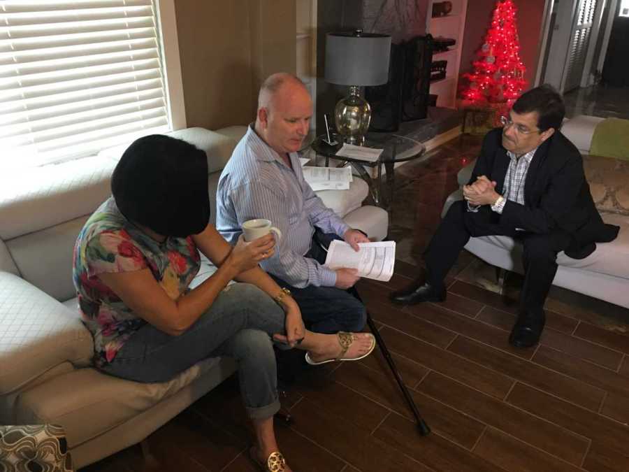 Congressman goes to veteran's home for answers