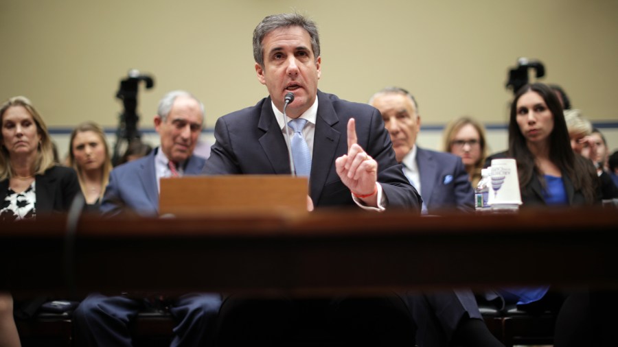 Michael Cohen testifies before congress