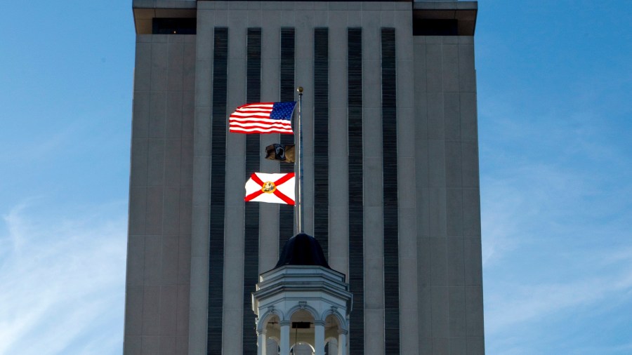 FLORIDA CAPITOL FLORIDA FLAG