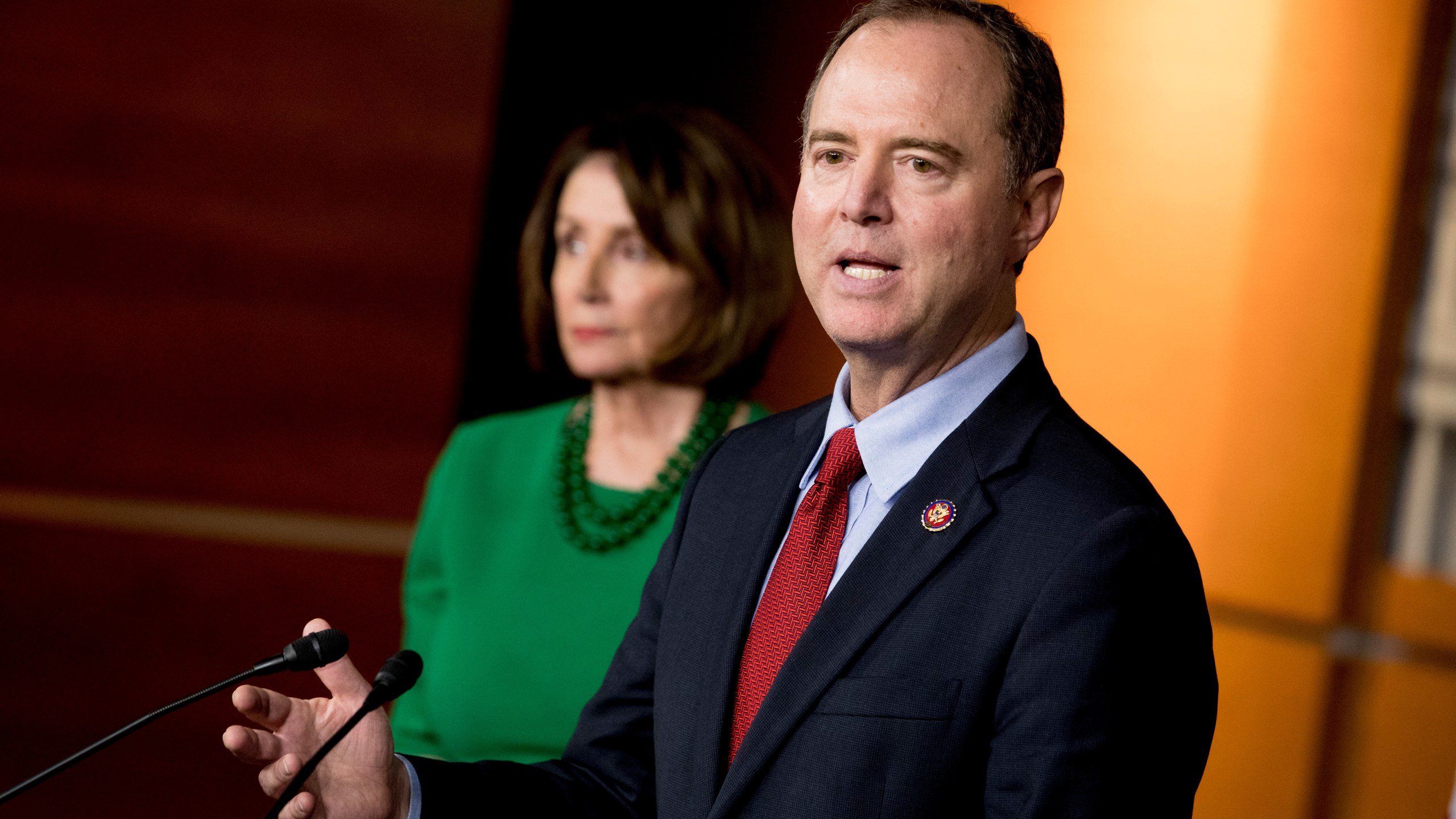 Nancy Pelosi, Adam Schiff