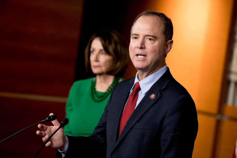 Nancy Pelosi, Adam Schiff